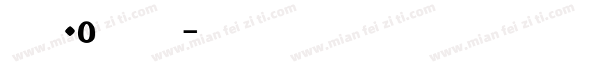 GuideW05 Semibold字体转换
